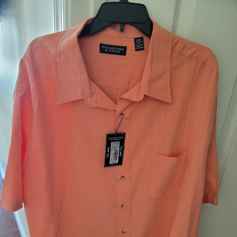 Big and Tall Short Sleeve Roundtree & York 4x